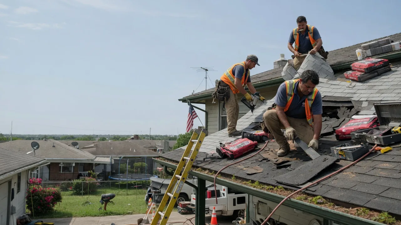 Roof Repair in Aubrey, AR near me